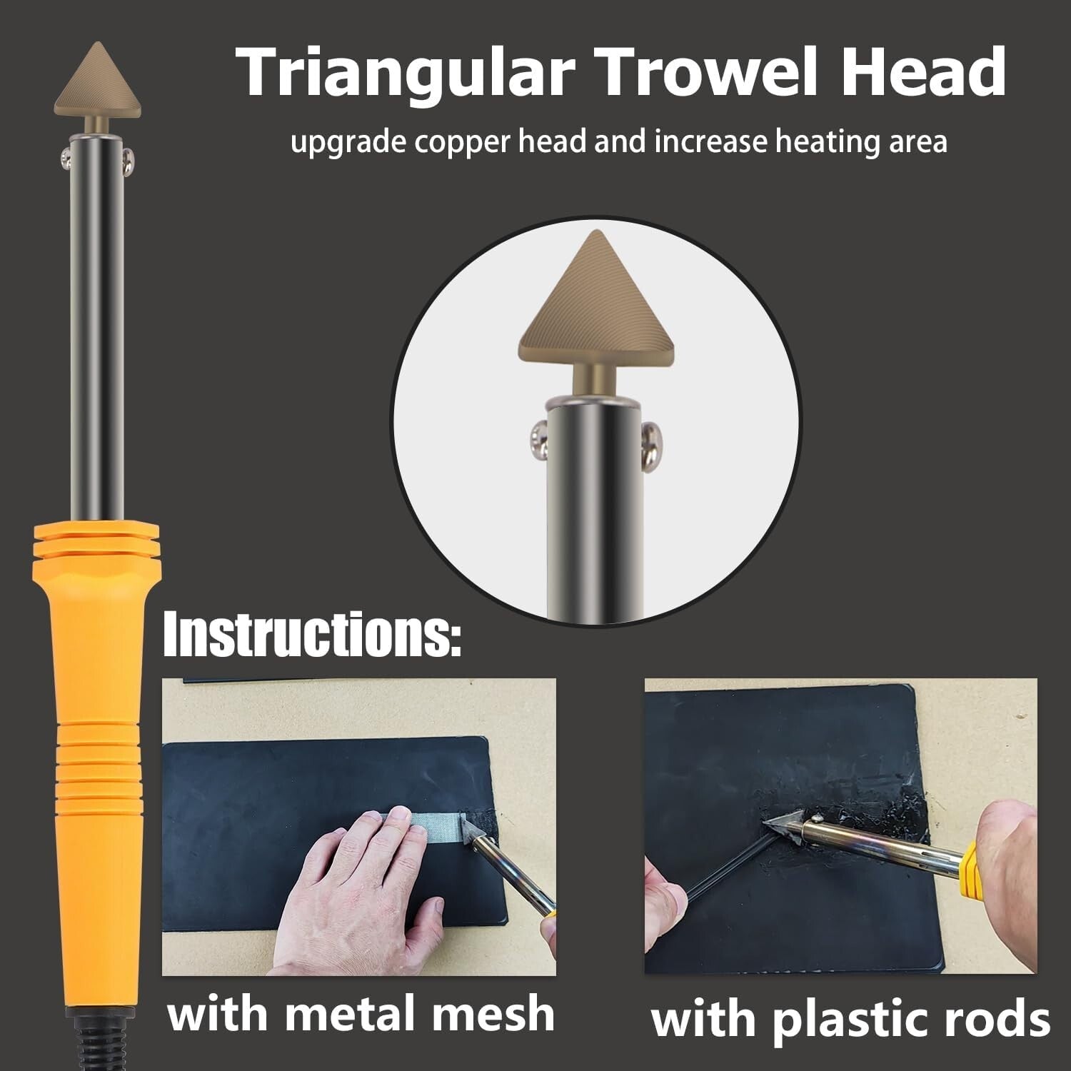 All-in-One Plastic Repair Kit - 100W Welder, Staples & Accessories Included