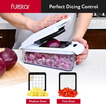 Load image into Gallery viewer, All-in-One Vegetable Chopper &amp; Grater - 12 Interchangeable Blades, Easy to Clean
