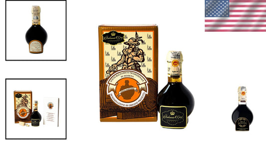 Villa Ronzan 12-Year Old DOP Balsamic Vinegar - Perfect for Gourmet Recipes