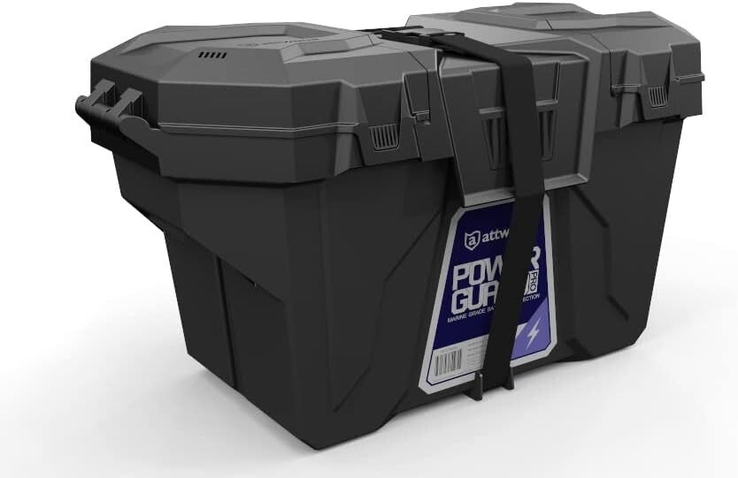 Lightweight & Durable PowerGuard Battery Storage Box for Solar and Marine Needs