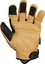 Load image into Gallery viewer, Heavy Duty Genuine Leather Work Gloves - Impact Protection in Black &amp; Brown
