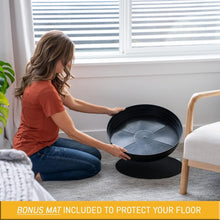 Load image into Gallery viewer, Durable 18" Plant Drip Trays - Extra-Deep Saucers for Indoor Pots and Bird Baths