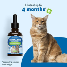 Load image into Gallery viewer, Natural Hairball Management for Cats - MCT Oil &amp; Herbal Blend - 2 oz