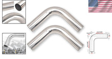Load image into Gallery viewer, Universal Fit 3.5 Inch T304 Stainless Steel Exhaust Mandrel Bend Pipe, 2PCS