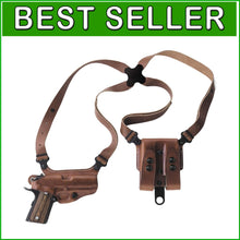 Load image into Gallery viewer, Pro-Grade Miami Classic Shoulder Holster for Colt &amp; Kimber Pistols - Right-Hand