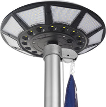 Load image into Gallery viewer, Energy Efficient Solar Flag Pole Light - 10000 mAh Battery, Auto On/Off Feature