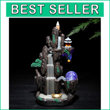 Load image into Gallery viewer, Elegant Waterfall Incense Holder with Long-Lasting Aroma - Unique Home Ornament