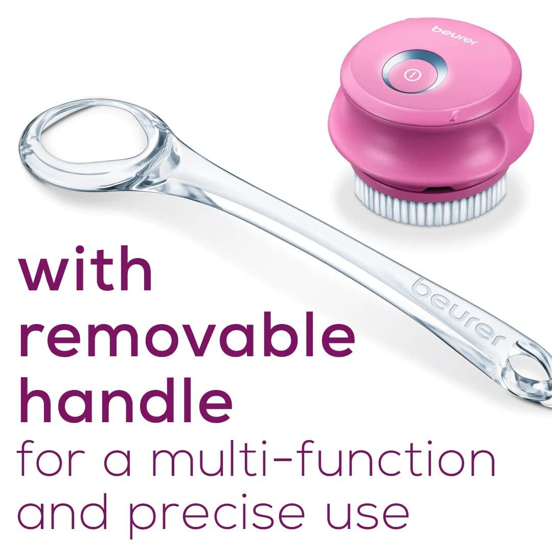 Electric Body Scrubber with Spinning Brush - Waterproof Exfoliation & Massage