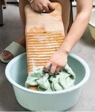 Load image into Gallery viewer, Vintage Bamboo Laundry Board - Eco-Friendly Hand-Washing Solution (Large Size)
