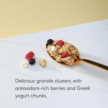 Load image into Gallery viewer, Organic Summer Berries Granola, Gluten Free - 11 oz Pack of 8 Cluster Packs