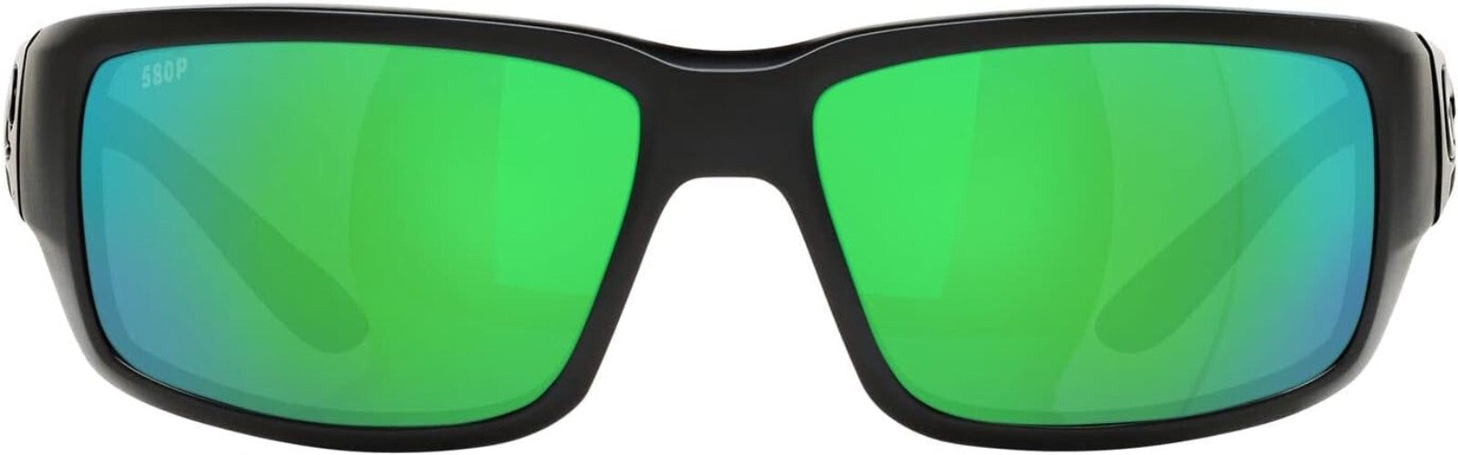 Costa Men's Fantail Polarized Sunglasses - Copper Green Mirrored Lenses