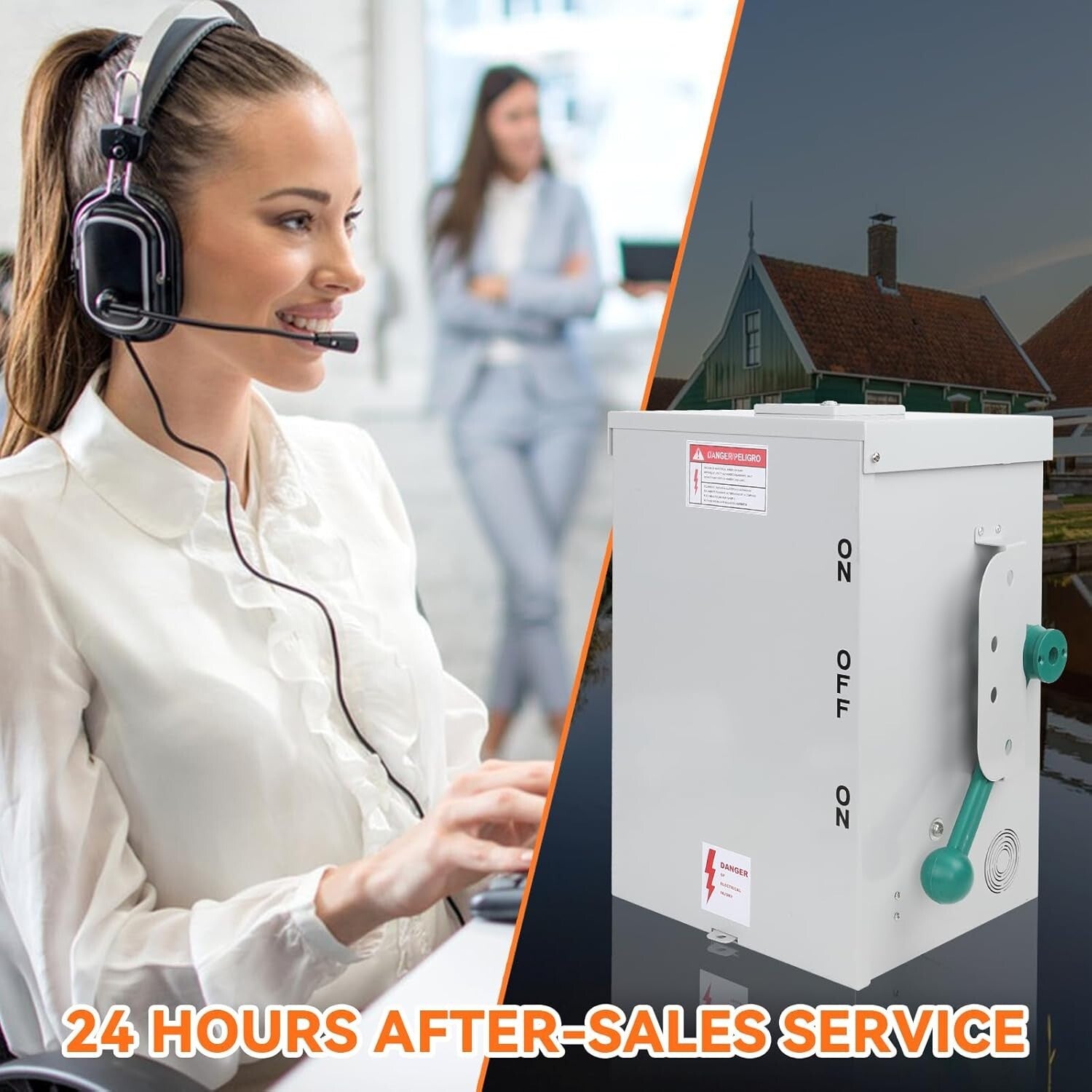 Flexible Installation 48000W Transfer Switch - Safe Power Management Solution