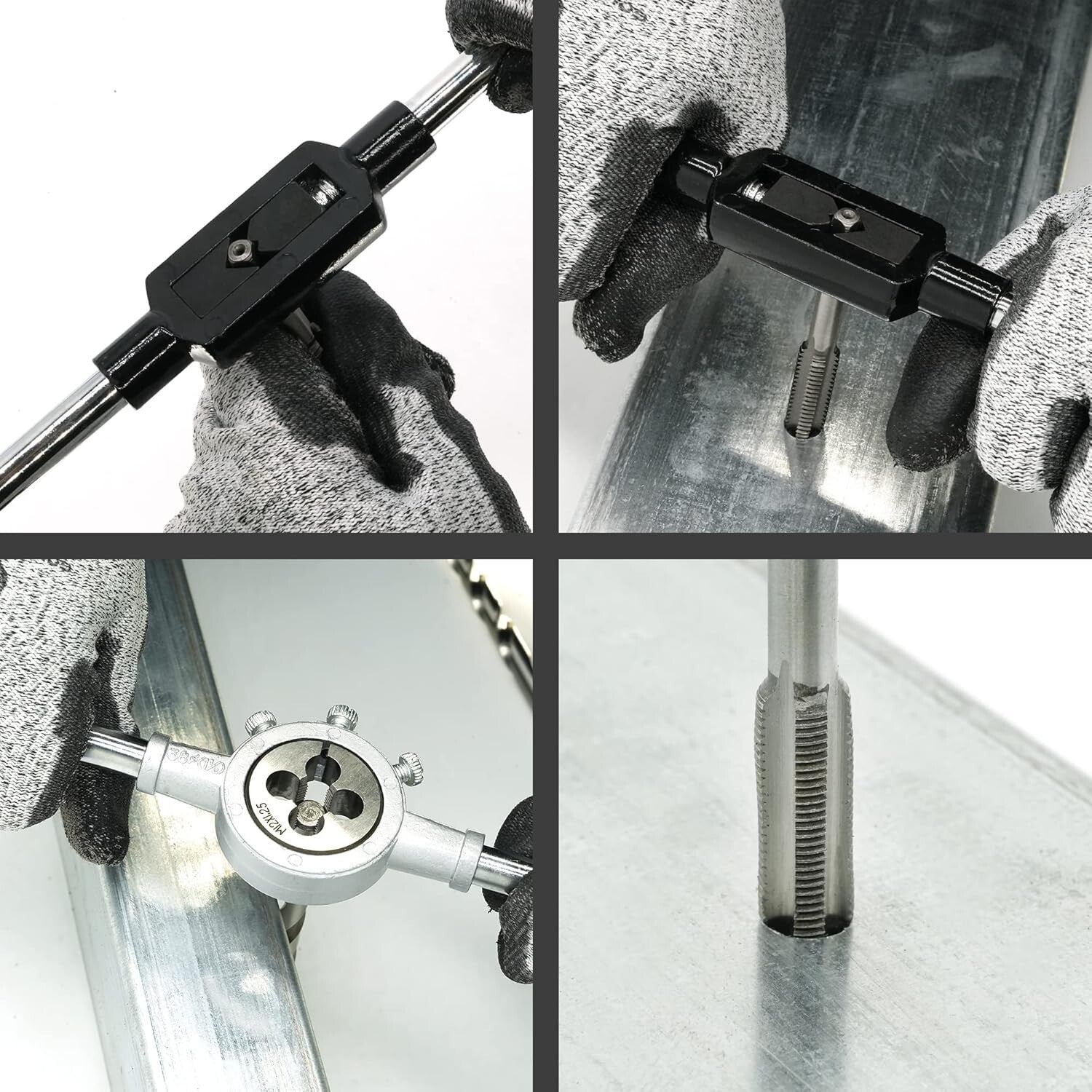 Complete 110-Piece Metric Threading Set - Ideal for DIY and Professional Use