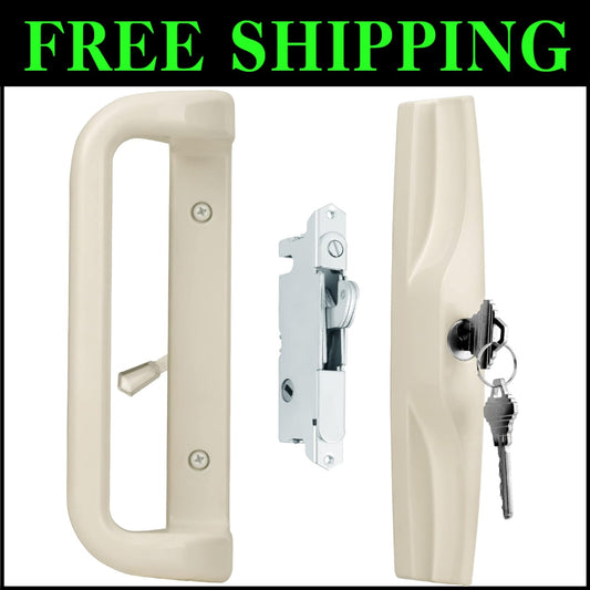Aluminum Patio Sliding Door Handle Set with Mortise Lock - Attractive Design