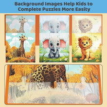 Load image into Gallery viewer, Magnetic Dinosaur Puzzles for Children 3-8 – Perfect for Road Trip Entertainment