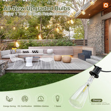 Load image into Gallery viewer, Shatterproof LED Solar String Lights - 24 Warm White Bulbs &amp; Remote Control