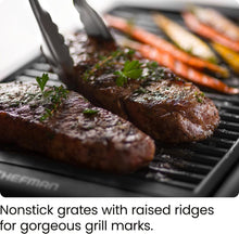 Load image into Gallery viewer, Powerful 1220W Indoor Smokeless Grill with Adjustable Settings - Year-Round BBQ