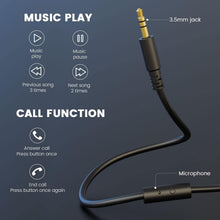 Load image into Gallery viewer, Professional Dual Jack Over-Ear Headphones with Noise Isolation for Studio Use