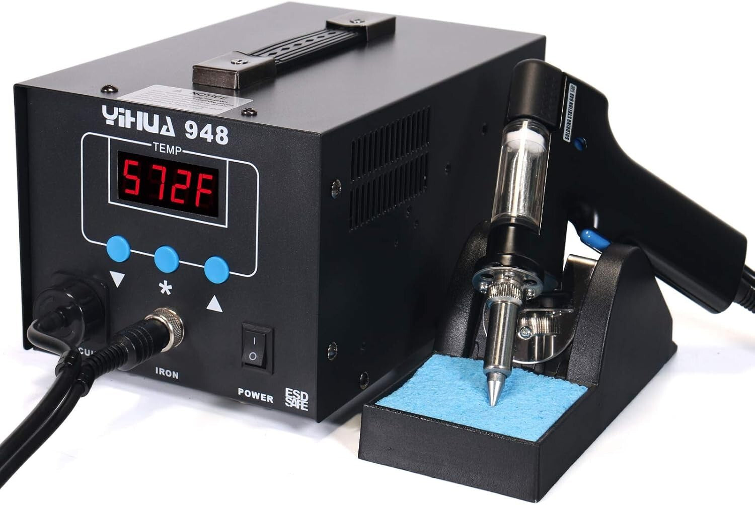 80W Professional Desoldering Station with Auto Shutoff & Variable Temp Control