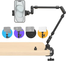 Load image into Gallery viewer, Flexible 22" Magic Arm &amp; Clamp for Cameras, Phones, &amp; Lights - Adjustable Design
