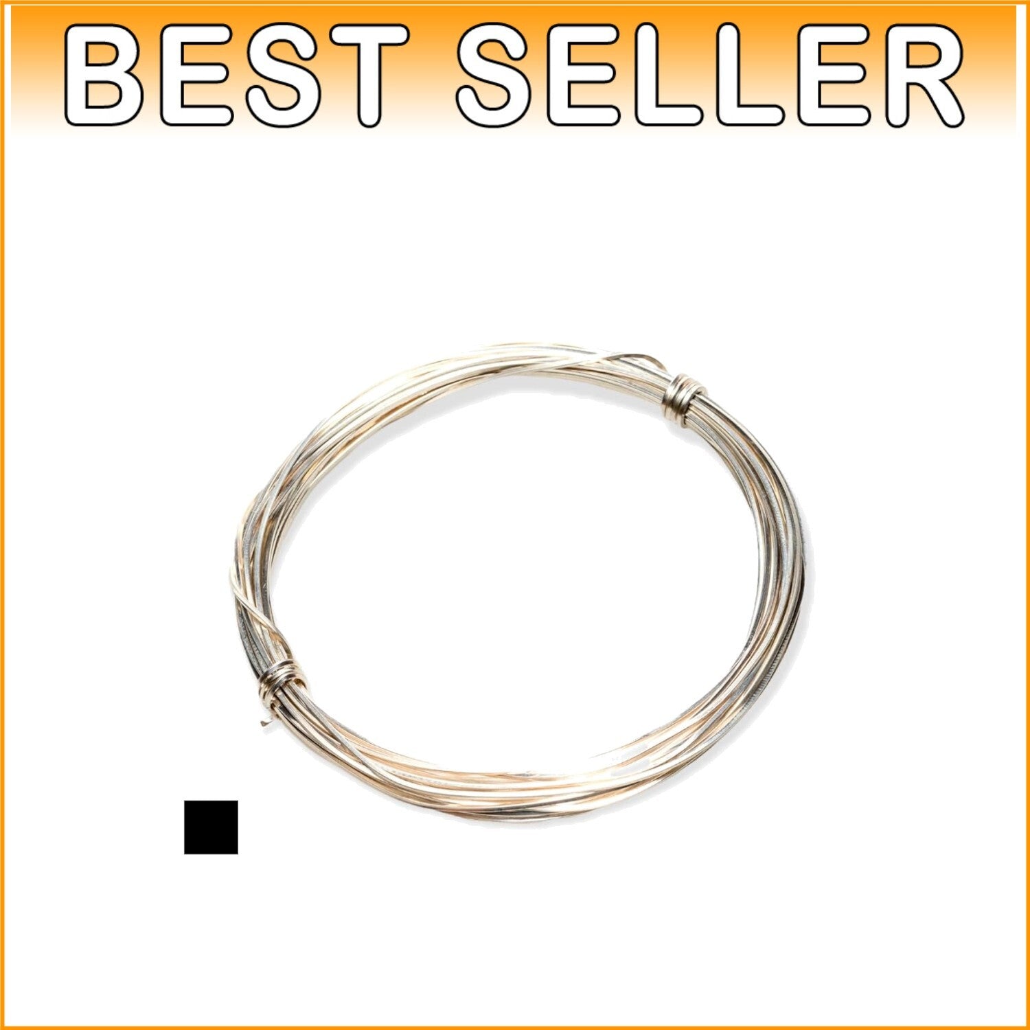 Durable 5FT Half Hard Sterling Silver Square Wire - 16 Gauge Crafting Solution