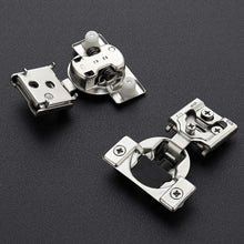 Load image into Gallery viewer, 30 Pack Soft Close Hinges 1/2 Inch Overlay Satin Nickel - Heavy Duty Cabinets