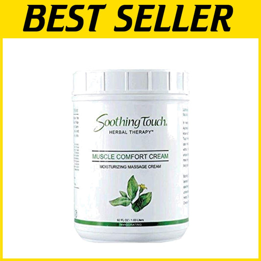 Natural Muscle Comfort Cream with Arnica & Ginger - 62oz for Deep Relaxation