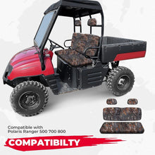Load image into Gallery viewer, Long-Lasting Camo Seat Covers for Polaris Ranger 500 700 800 - Waterproof Design