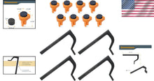 Load image into Gallery viewer, Complete 4PC Holdfast &amp; 8PC Bench Dogs - Essential Woodworking Accessories