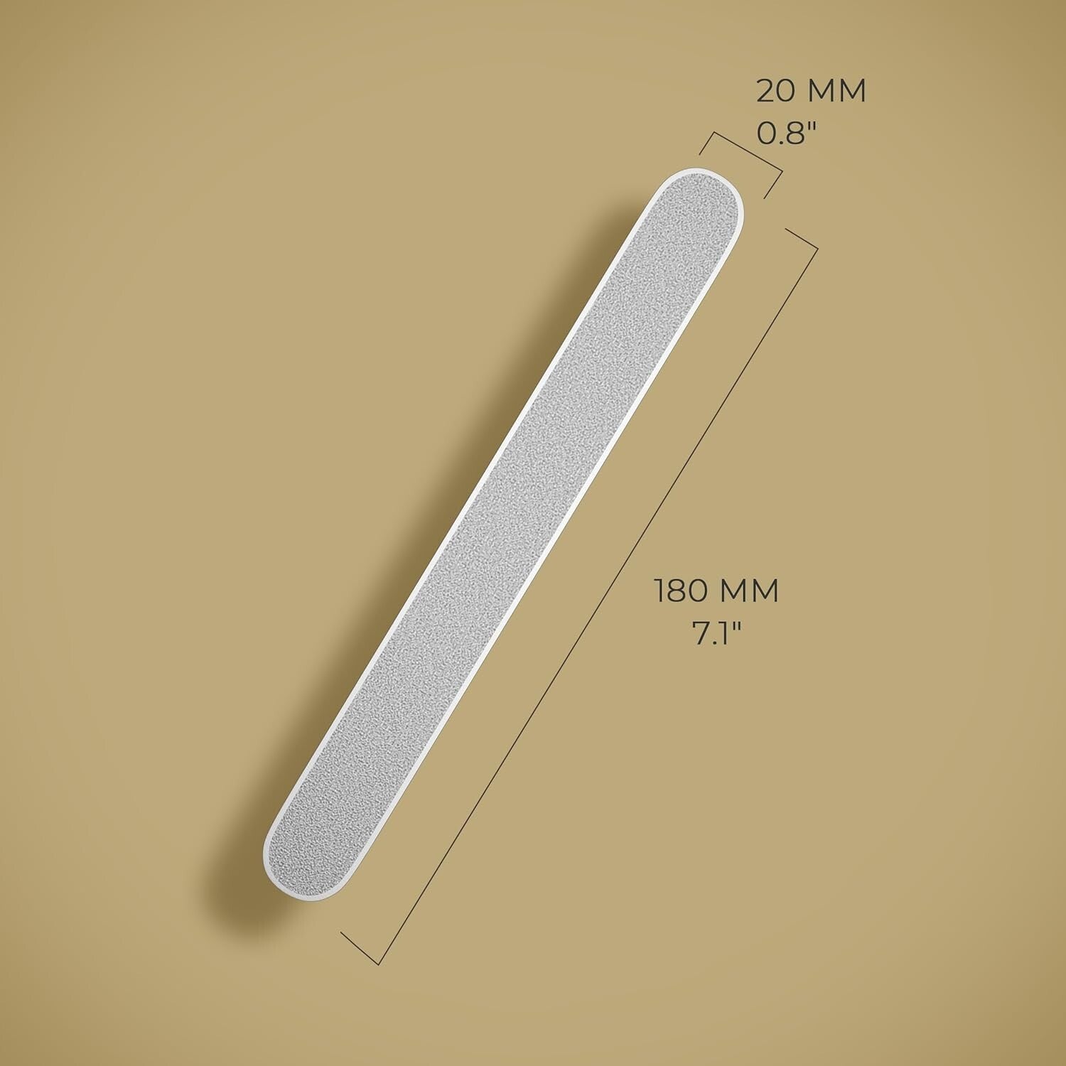 Durable Diamond Toenail & Fingernail File - Coarse Grit for Easy Grooming