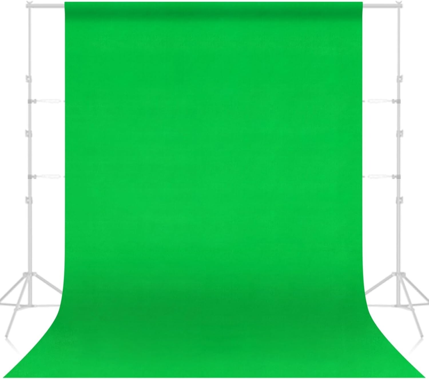 10x20ft Green Screen Backdrop Kit for YouTube & Streaming – Durable & Portable