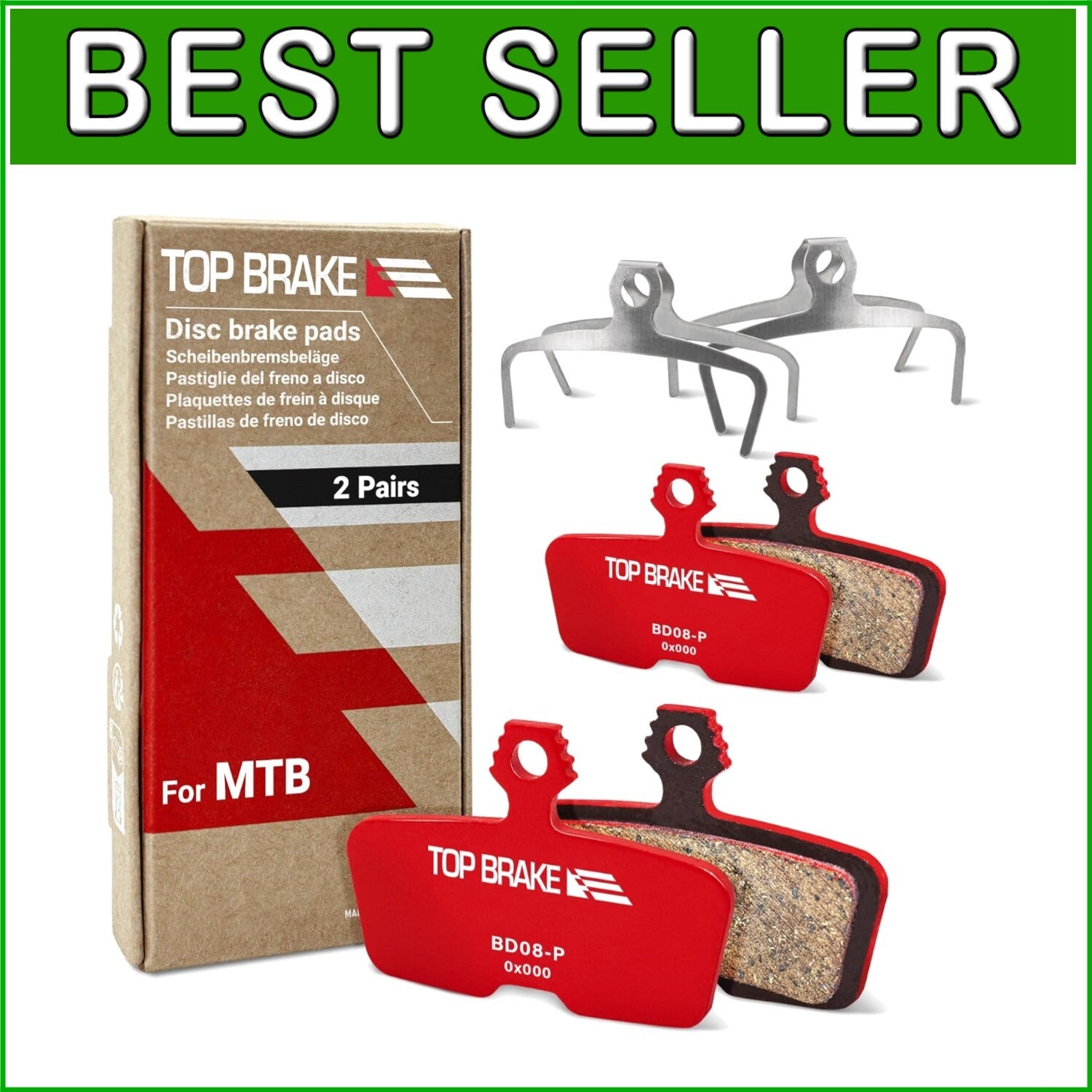 Extreme Stopping Power SRAM-Compatible Brake Pads - Easy Installation & Quiet