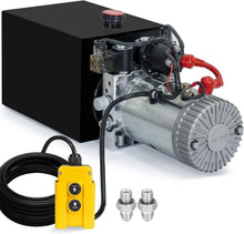 Load image into Gallery viewer, Compact 15 Quart Hydraulic Power Unit - Ideal for Trailers, Forklifts, and More