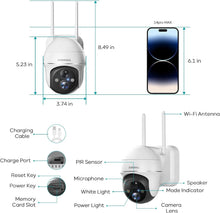 Load image into Gallery viewer, Advanced 2 Pack Security Cameras - 360° View, Night Vision, and Alexa Compatible
