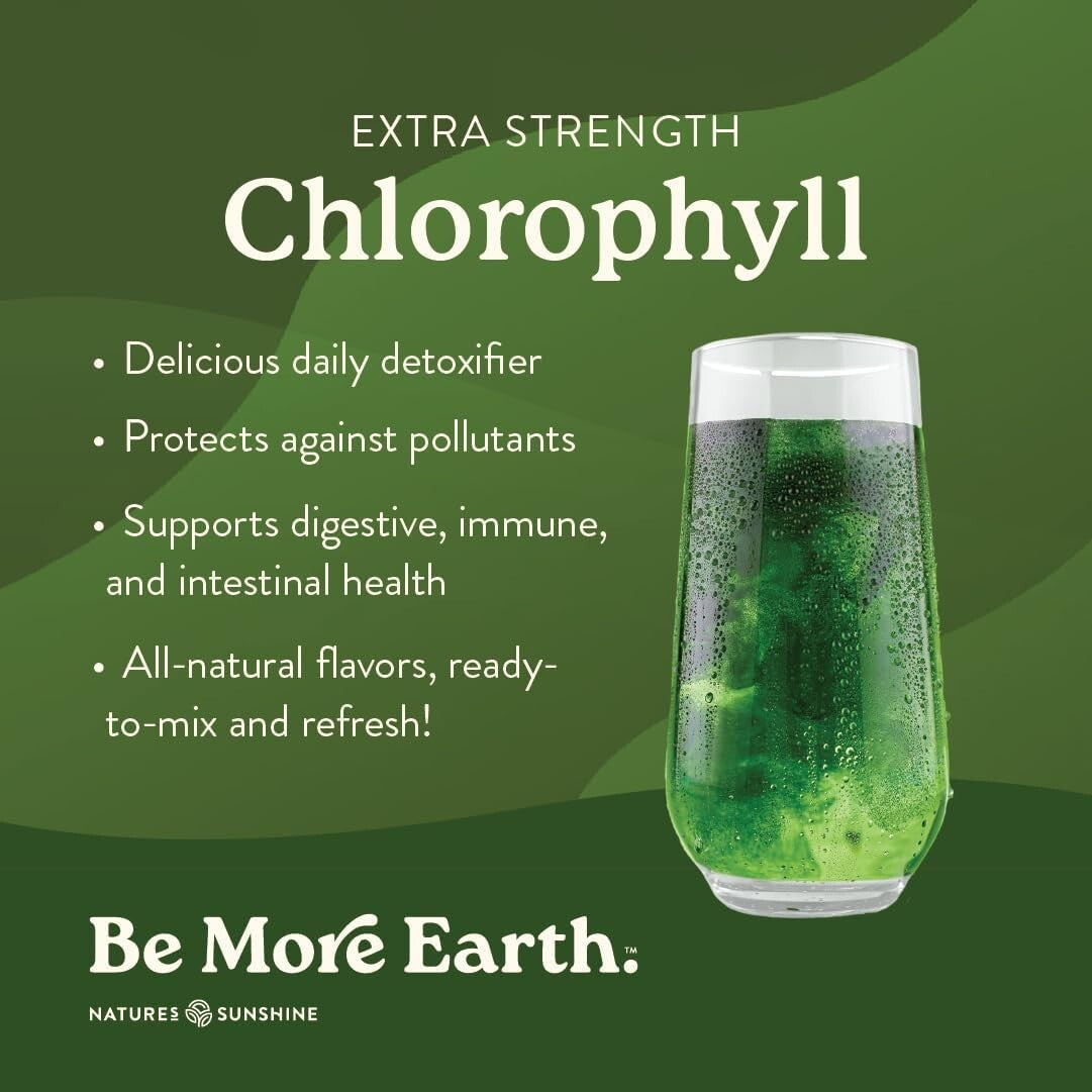 Chlorophyll Super Detox Sticks: Antioxidant Power for Skin Radiance & Gut Health