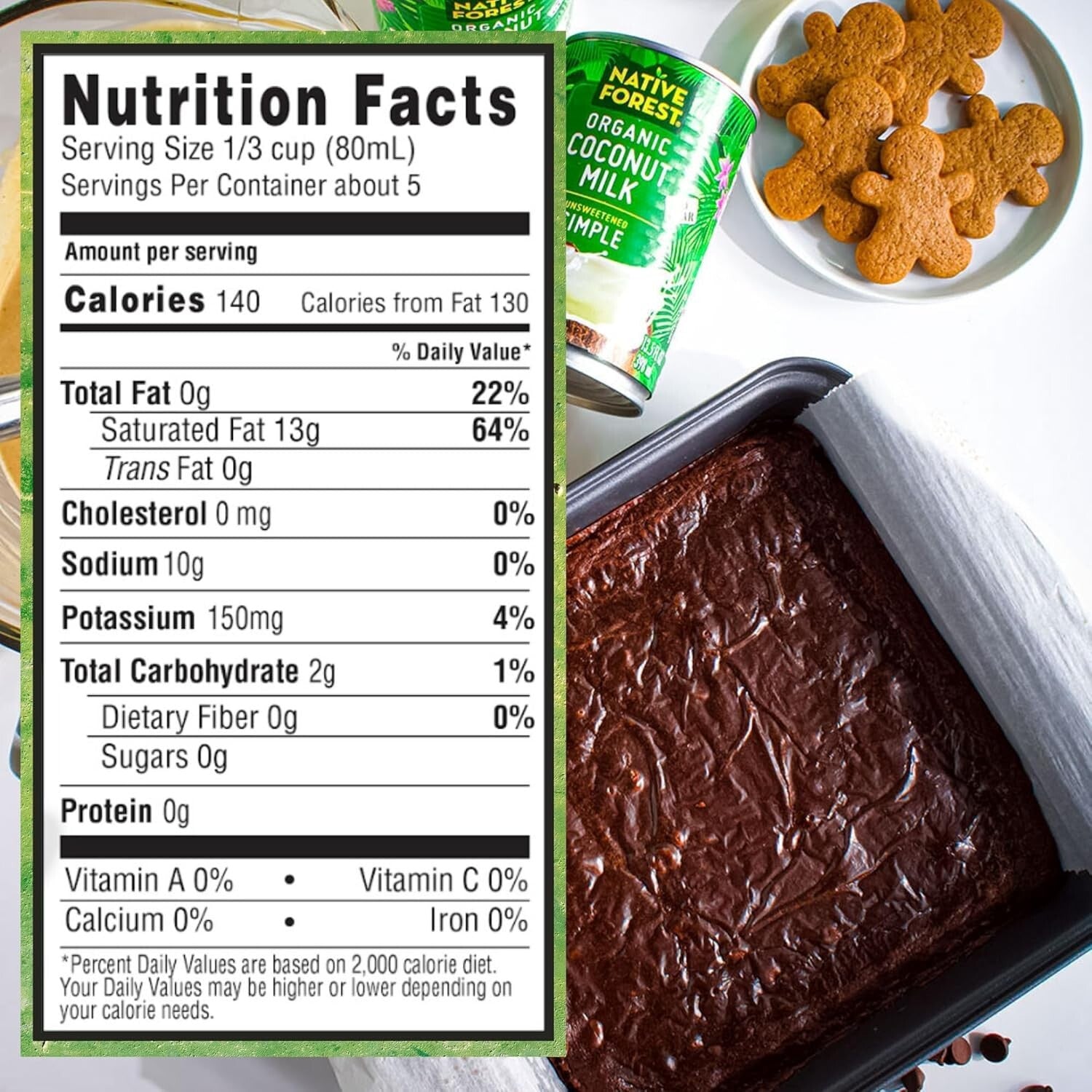 Organic Unsweetened Coconut Milk – Rich, Creamy & Non-GMO - 13.5 Fl Oz (Pack ...