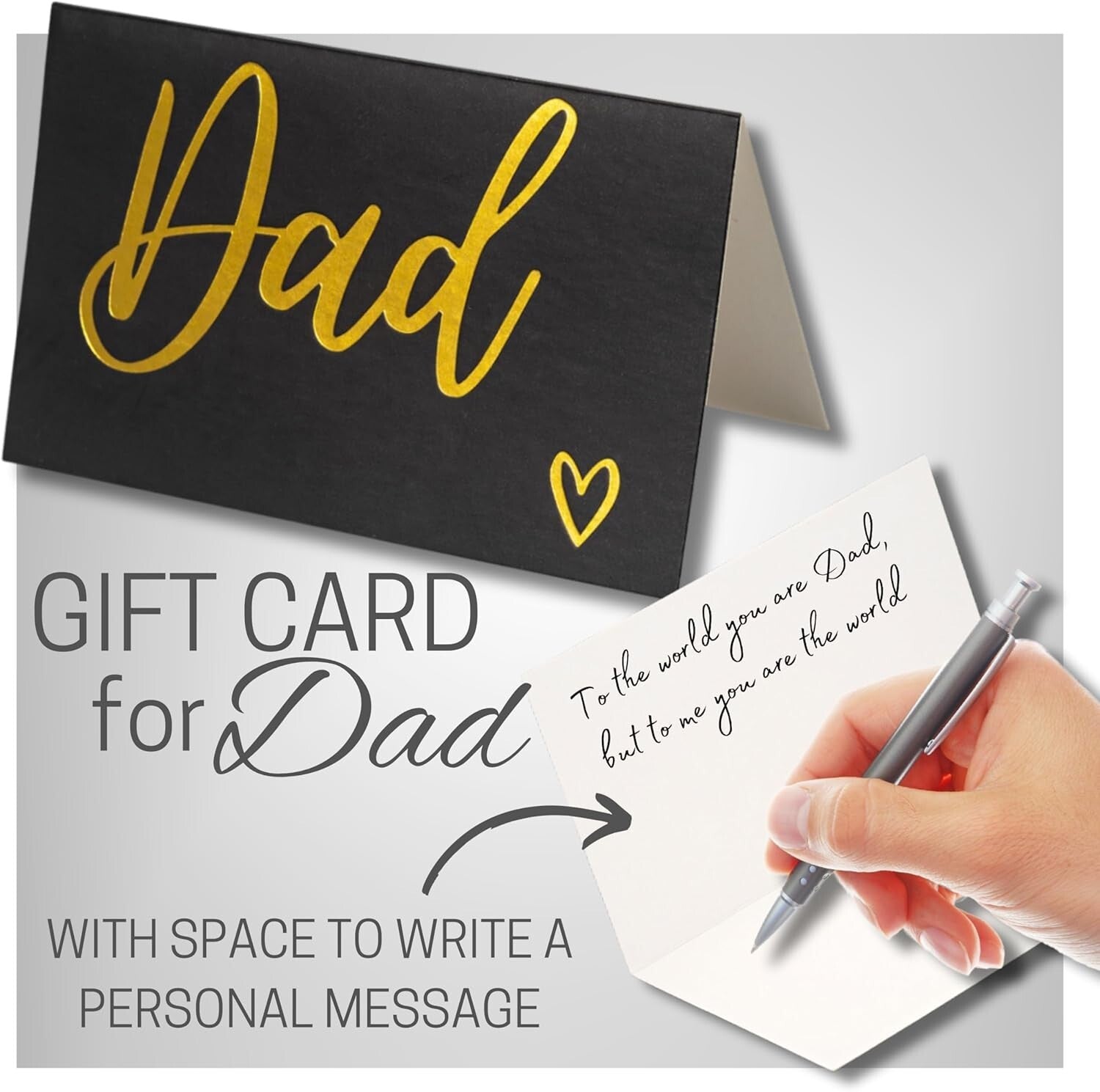 Stylish Hypoallergenic Titanium Dad Bracelet with Love You Message - Gift-Ready