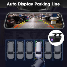 Load image into Gallery viewer, Advanced 1080P Mirror Dash Cam with G-Sensor &amp; Super Night Vision Features
