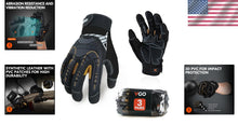 Load image into Gallery viewer, Versatile Touchscreen Work Gloves - Heavy Duty, Impact Protection (3 Pairs, S)