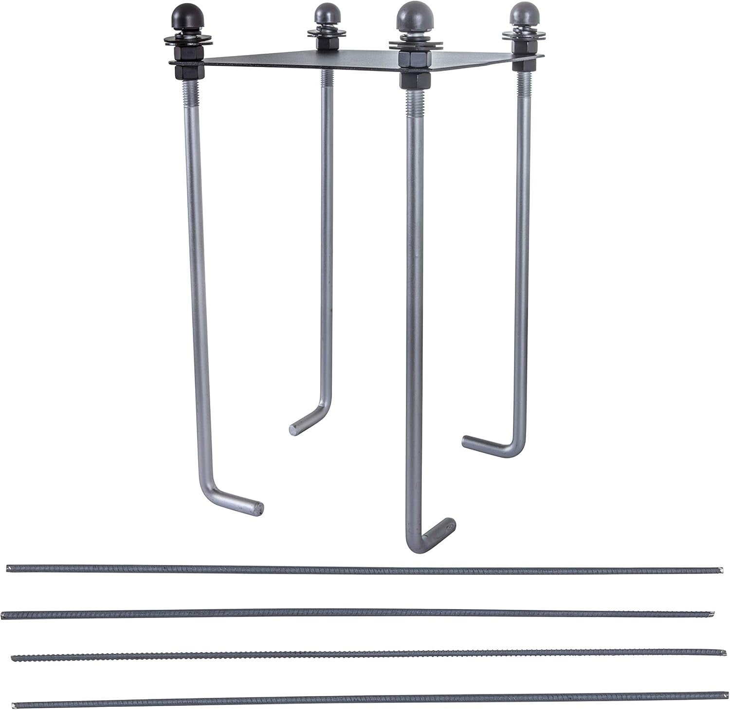 Durable Alloy Steel Basketball Anchor - Installs In-Ground for Maximum Stability