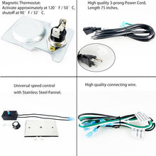 Load image into Gallery viewer, High-Airtflow Replacement Fireplace Blower Fan (GZ550) for Optimal Heat Flow