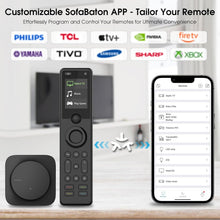 Load image into Gallery viewer, Effortless X1S Universal Remote: Smart Home Integration, Macro Buttons Included