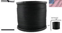 Load image into Gallery viewer, Superior 1/4" Black Polyester Rope Reels - 500 Feet of UV &amp; Abrasion Resistance