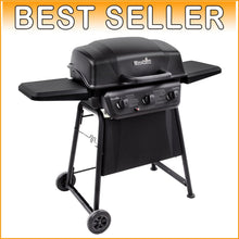Load image into Gallery viewer, American Gourmet Classic 3-Burner Gas Grill - 30,000 BTU for Effortless Cooking