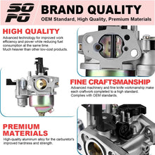 Load image into Gallery viewer, 212cc Racing Carburetor and Exhaust Pipe Kit for Enhanced Mini Bike Performance