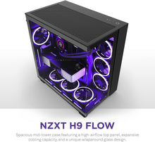 Load image into Gallery viewer, Spacious Dual-Chamber ATX Case – 360mm Radiator Support &amp; Smart Cable Management