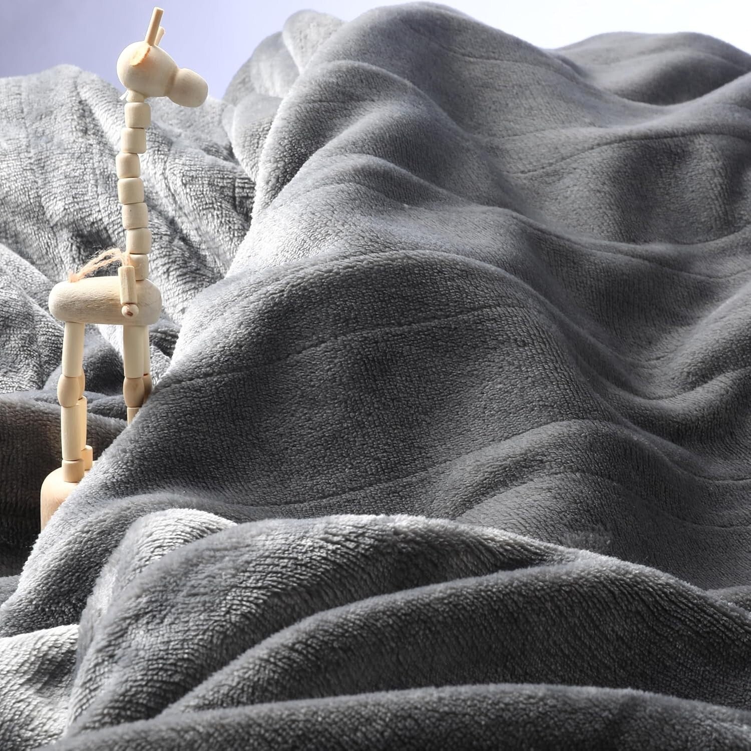 Elegant Full Size Electric Heated Blanket 72"x84" - Flannel with Safety Features