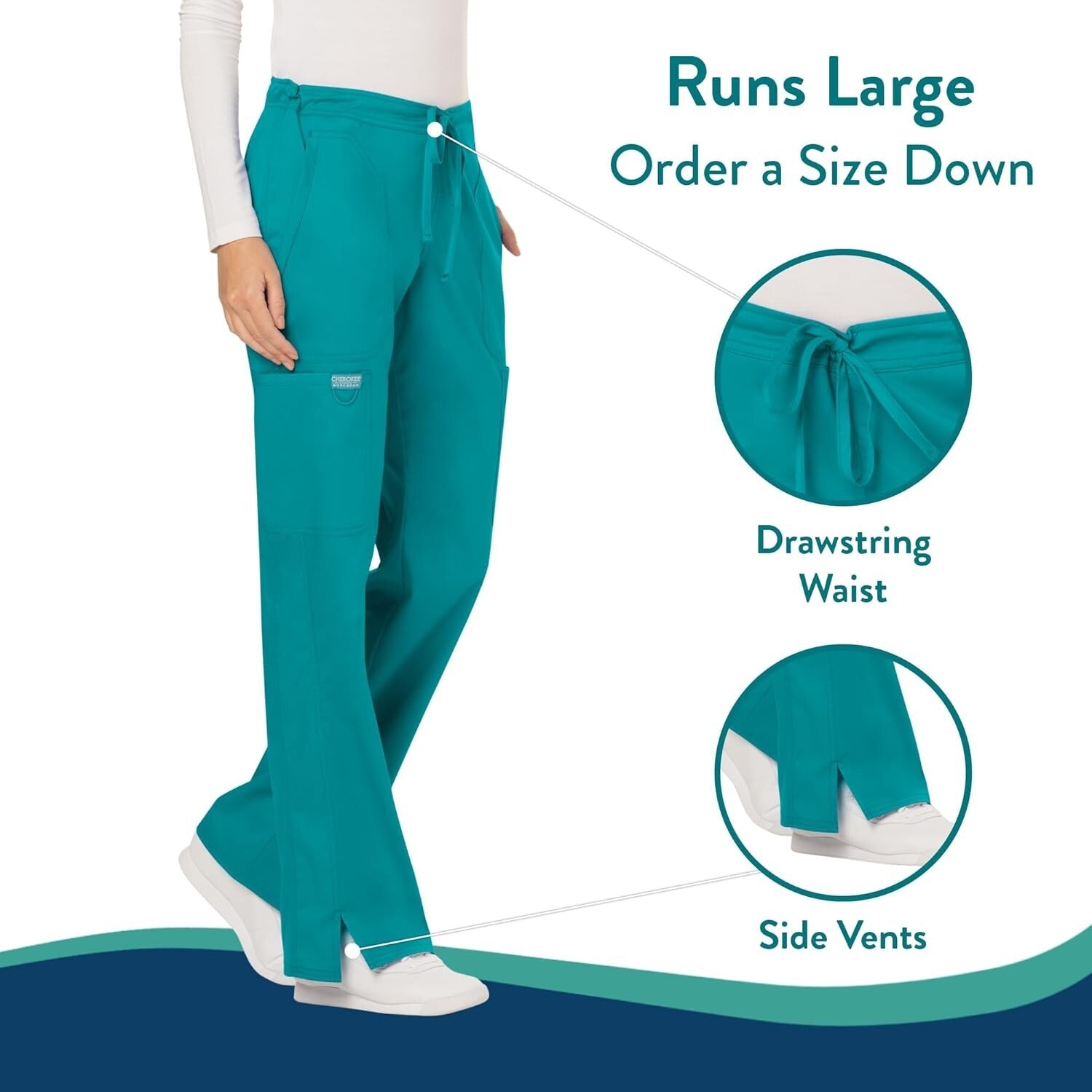 Workwear Revolution Women's Scrubs | Flattering Fit & Durable Fabric Up to 5XL