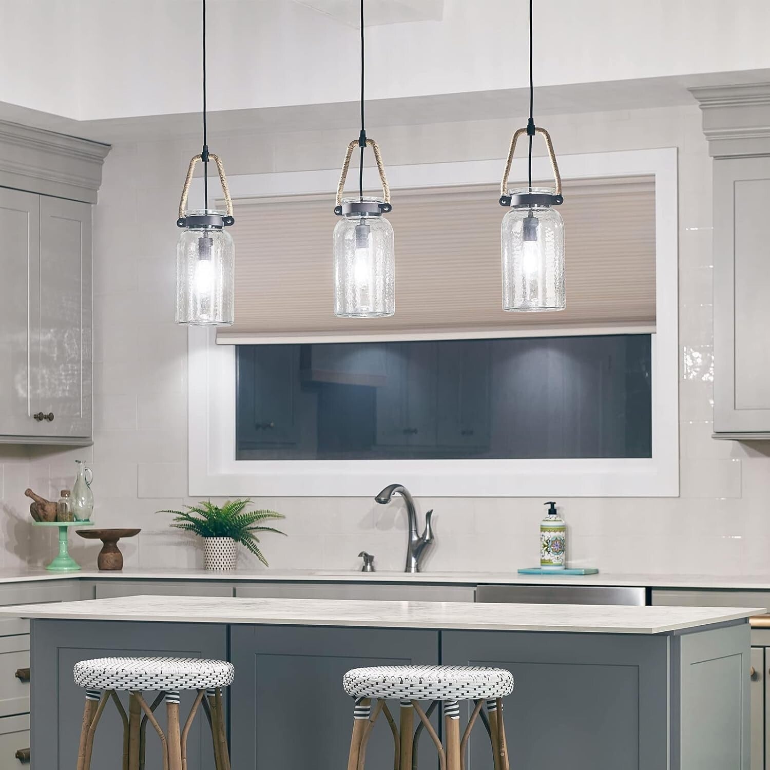 E26 Base 20-Pack Dimmable Vintage LED Bulbs - 6W 850 Lumens Daylight White Light