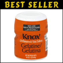 Load image into Gallery viewer, Premium Unflavored Gelatin 16 oz Canisters - Ideal for Bakeries &amp; Restaurants